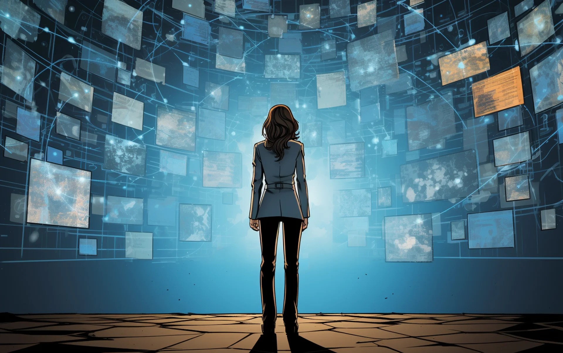 Visualization of hypermedia